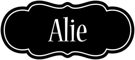 Alie welcome logo