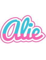 Alie woman logo