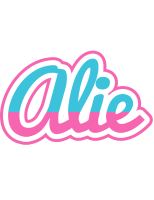 Alie woman logo