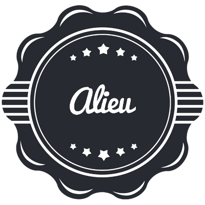 Alieu badge logo