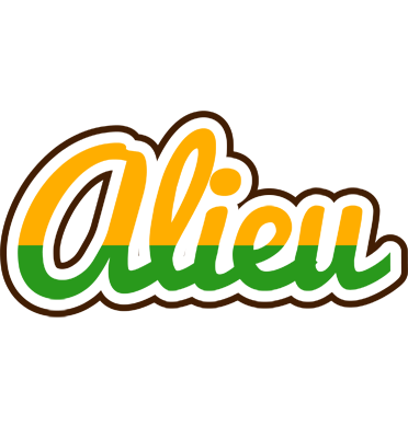 Alieu banana logo