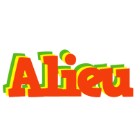 Alieu bbq logo