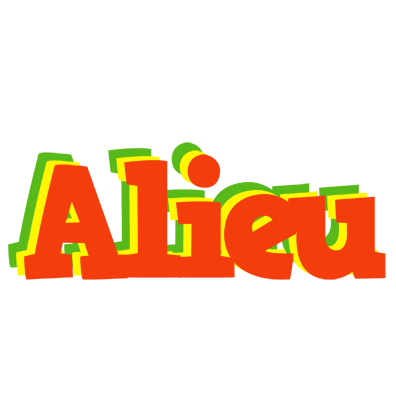 Alieu bbq logo