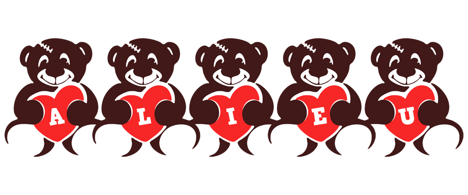 Alieu bear logo