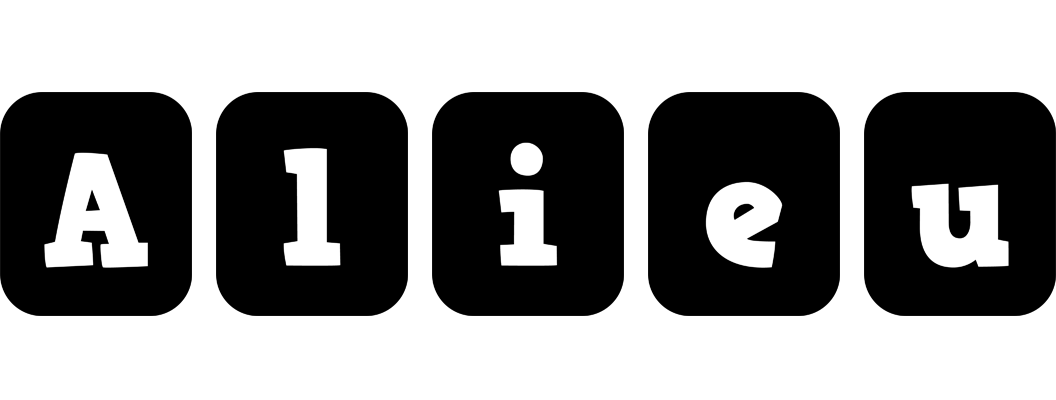 Alieu box logo