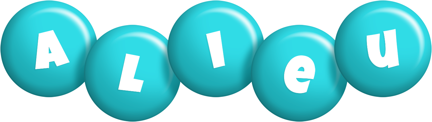 Alieu candy-azur logo