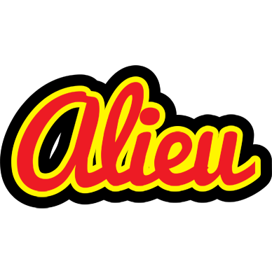 Alieu fireman logo