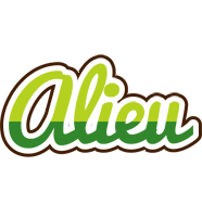 Alieu golfing logo