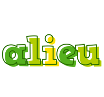 Alieu juice logo