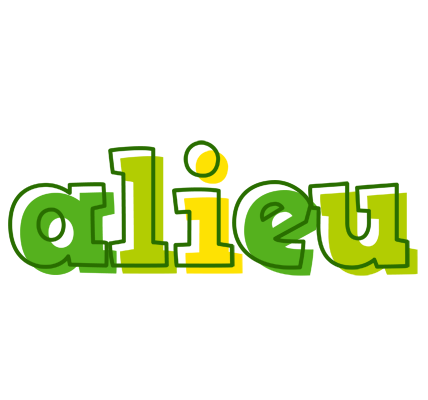 Alieu juice logo