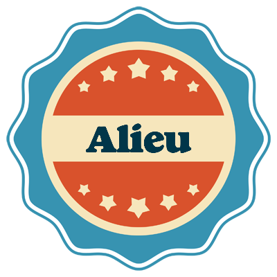 Alieu labels logo