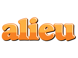 Alieu orange logo