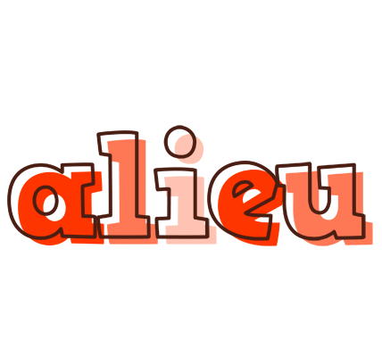 Alieu paint logo