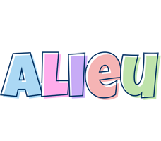 Alieu pastel logo