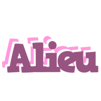 Alieu relaxing logo