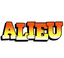 Alieu sunset logo