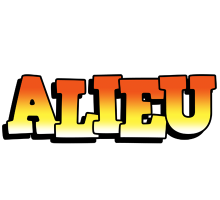 Alieu sunset logo