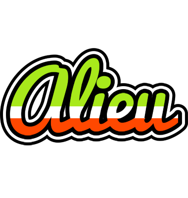 Alieu superfun logo