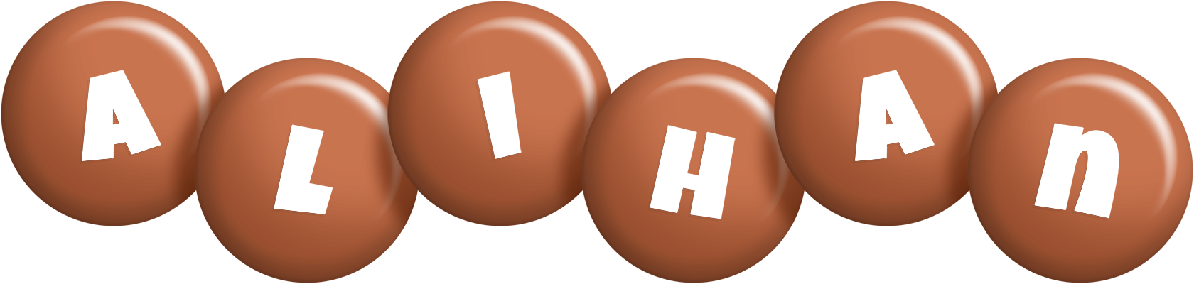 Alihan candy-brown logo