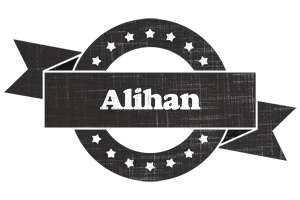 Alihan grunge logo