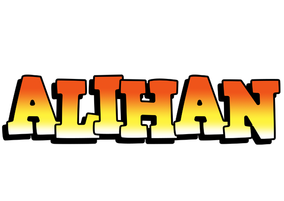 Alihan sunset logo