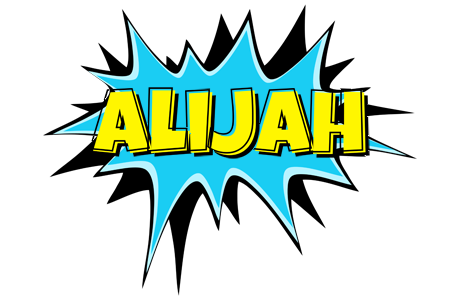 Alijah amazing logo