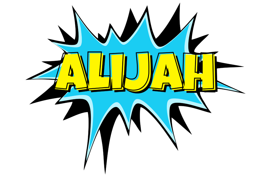 Alijah amazing logo