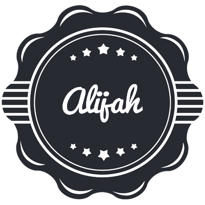 Alijah badge logo