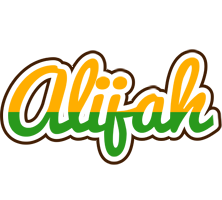 Alijah banana logo