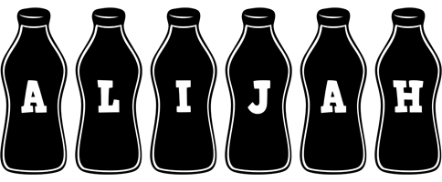 Alijah bottle logo