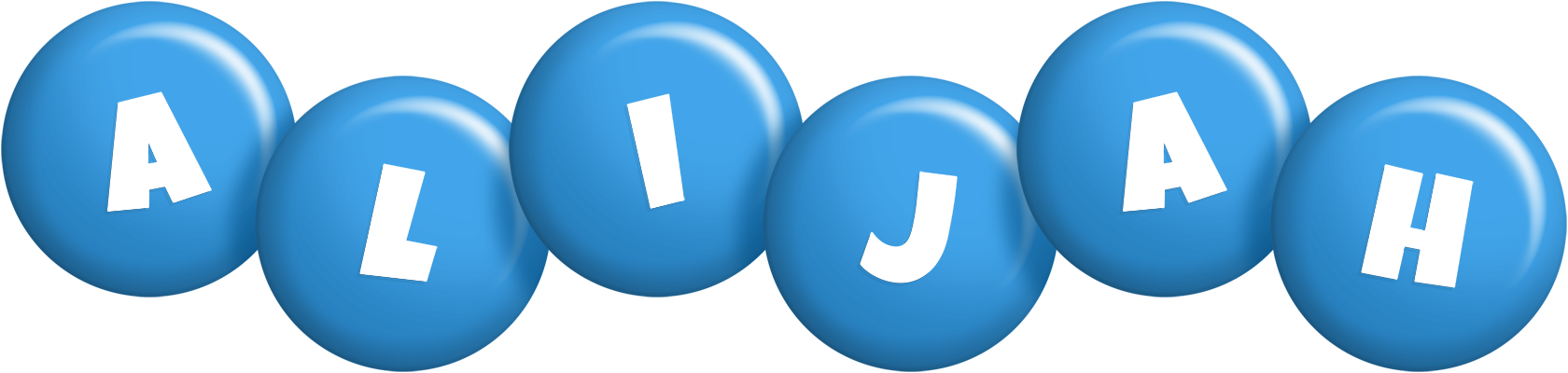 Alijah candy-blue logo