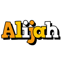 Alijah cartoon logo