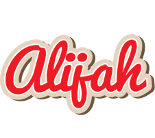 Alijah chocolate logo