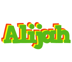 Alijah crocodile logo