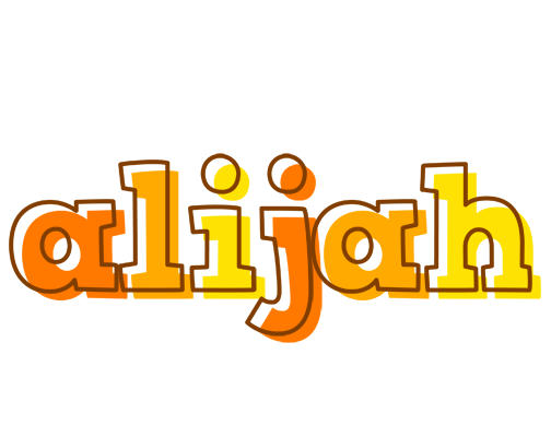 Alijah desert logo