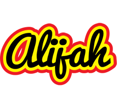 Alijah flaming logo