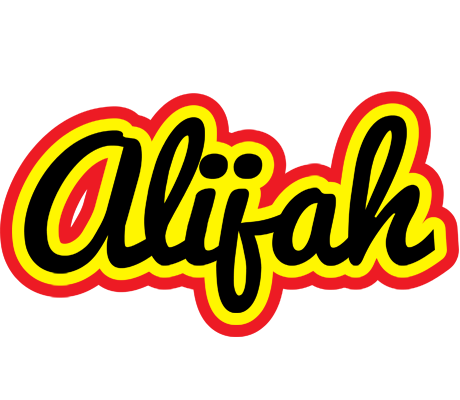 Alijah flaming logo