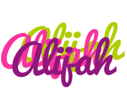 Alijah flowers logo