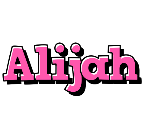 Alijah girlish logo