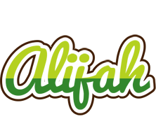 Alijah golfing logo