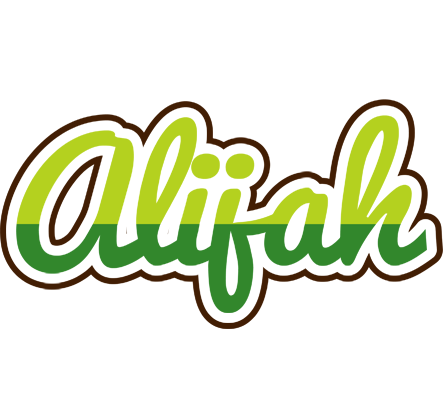 Alijah golfing logo