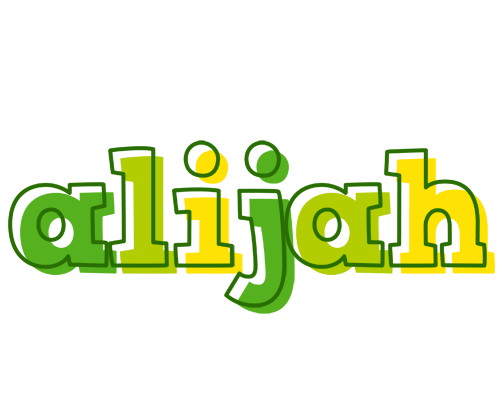 Alijah juice logo