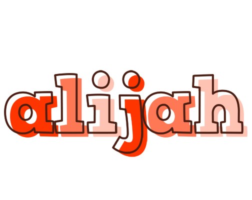 Alijah paint logo