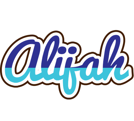 Alijah raining logo