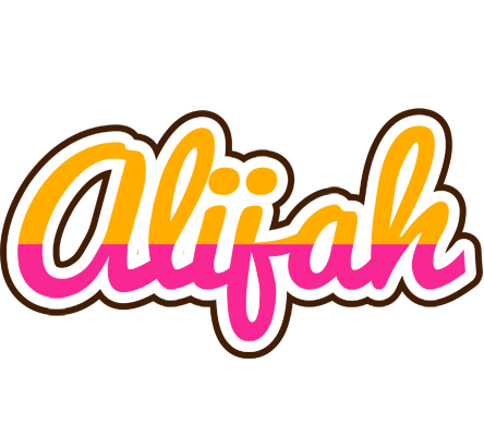 Alijah smoothie logo