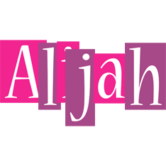 Alijah whine logo