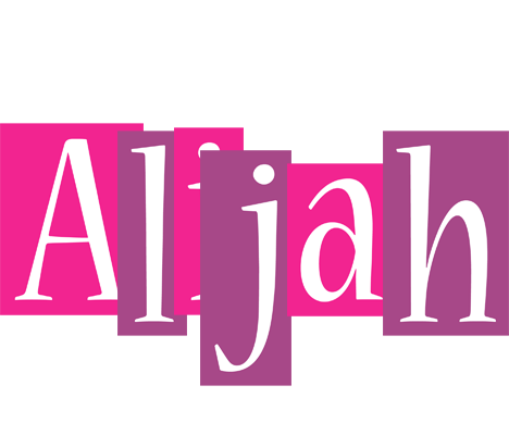 Alijah whine logo