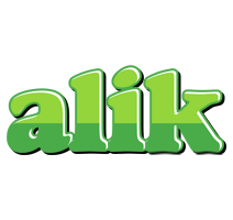 Alik apple logo