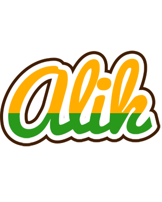 Alik banana logo