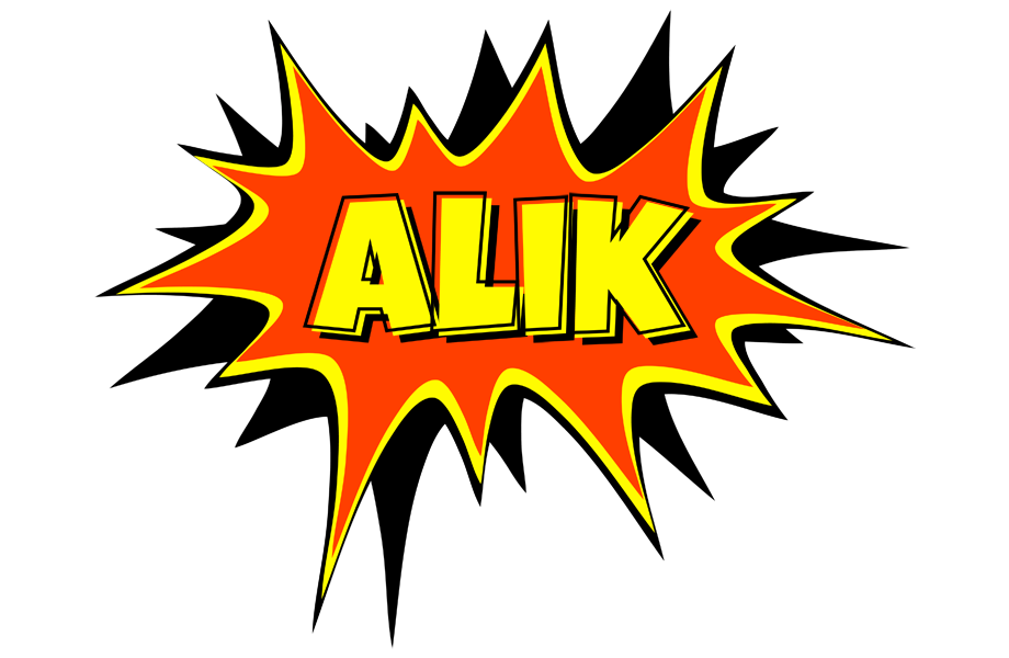 Alik bazinga logo